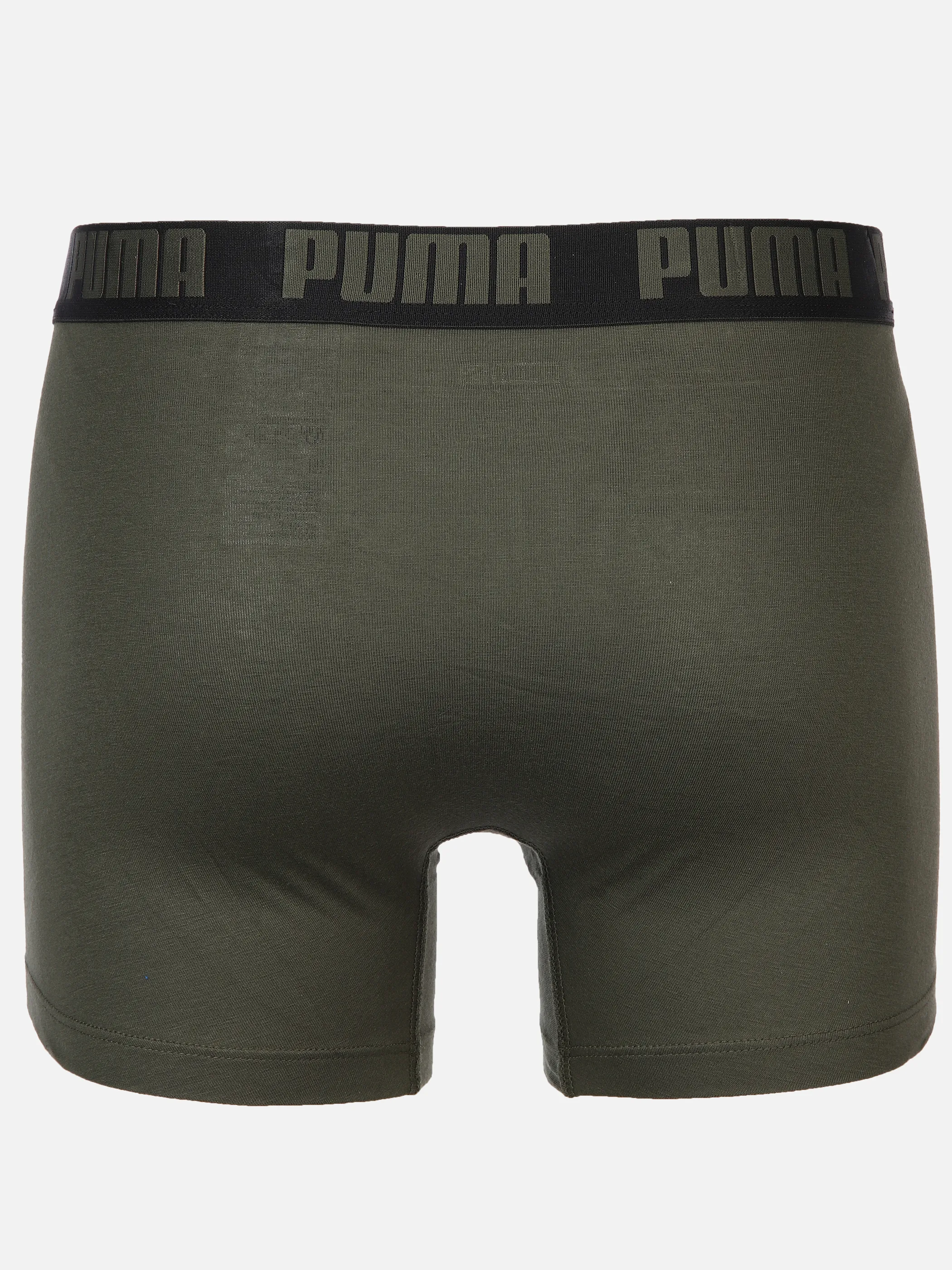 Puma 701226387 PUMA MEN EVERYDAY BASIC BOXER 2P Grün 900336 014 2